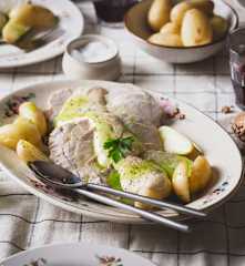 Lomo y patatas tonnato