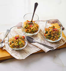 Insalata di farro vegetariana