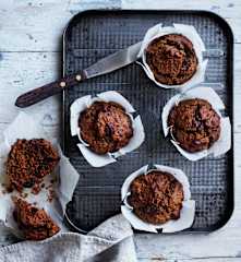 Chocolate carrot muffins (Toddlers and beyond)