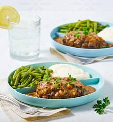Salisbury Steak TV Dinner