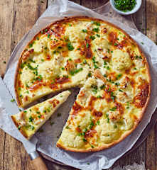 Blumenkohl-Schnitzel-Quiche