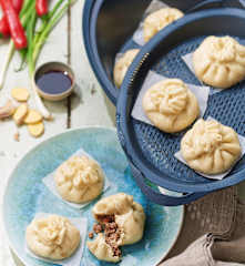Banh bao vapeur à la viande