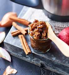 Chutney pomme, échalote et cannelle