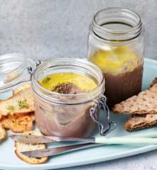 Sous vide chicken liver pâté (TM6)