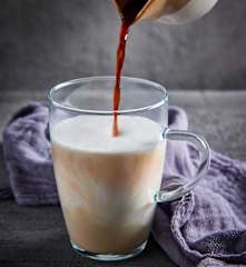 Espuma para capuchino