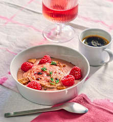 Gratinierte Himbeeren