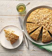 Almond Honey Semolina Cake