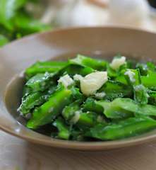 Đậu rồng xào tỏi