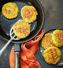 Steaks végétaux aux flocons d’avoine