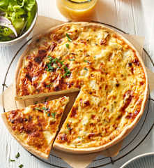 Spargel-Zwiebelkuchen