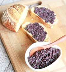 Tapenade de azeitonas pretas