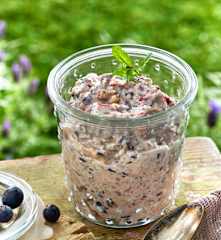 Bircher-Heidelbeer-Müsli
