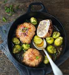 Paupiettes de veau au céleri et au camembert