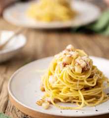 Esparguete à carbonara