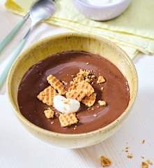 Schoko-Grießpudding