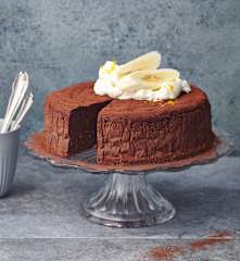 Bananen-Schoko-Mousse-Kuchen