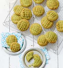 Sablés au pesto et au parmesan