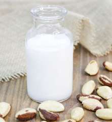 Leite de castanha-do-pará