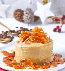 Pastel de caramelo y café TM6