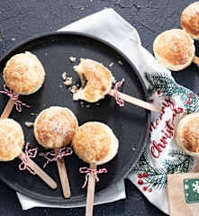 Piruletas de galette des rois