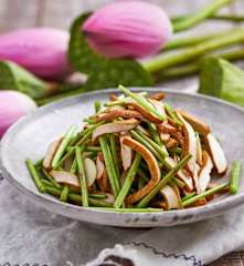 芦蒿炒香干