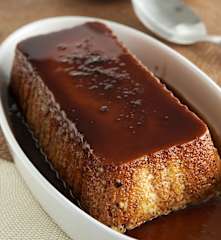 Flan de queso cremoso