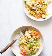Salade détox au fenouil, avocat et pamplemousse