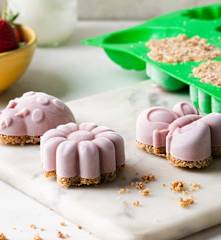 Kleine Erdbeer-Cheesecakes