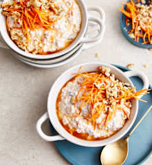 Carrot cake overnight oats (Diabetes)