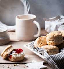 Scones de nata