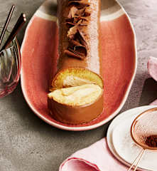 Schoko-Vanille-Rolle