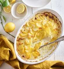 Zapiekanka rybna z plastrami ziemniaków (TM6, TM7)