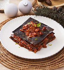 Lasagnette al nero con ragù di polpo