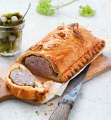 Pâté de lapin en croûte