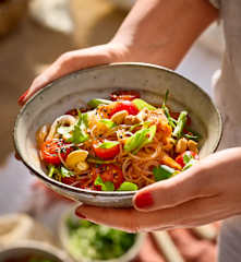Veganer Glasnudelsalat