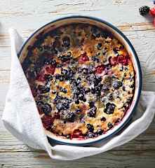 Clafoutis ai frutti di bosco