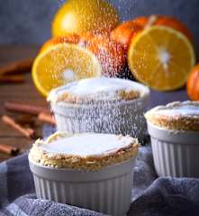 Soufflé de calabaza y canela