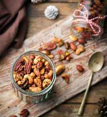 Spiced Herbed Nuts