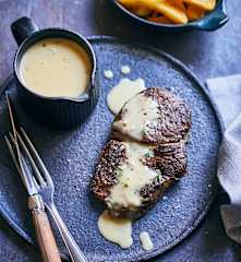 Pfefferrahmsauce mit Cognac