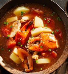 青蟹番茄土豆羹