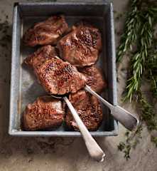 Sous-vide médaillons de veau