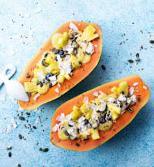 Papaya bowl