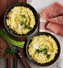 Knoblauch-Parmesan-Orzotto