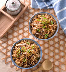 麻油素飯