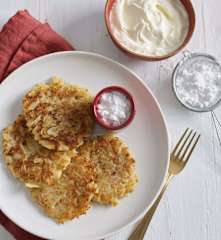 Tortitas de patata rallada