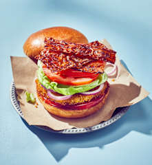 Veganer Bacon-Ersatz