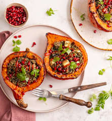 Dynia faszerowana komosą ryżową (quinoa)