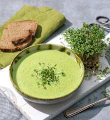 Aromatische Kressesuppe