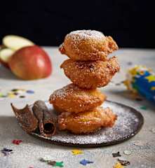 Frittelle di mele e arancia