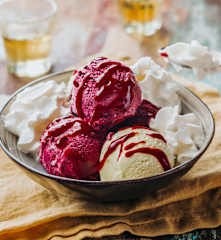 Coupe glacée à la Chartreuse